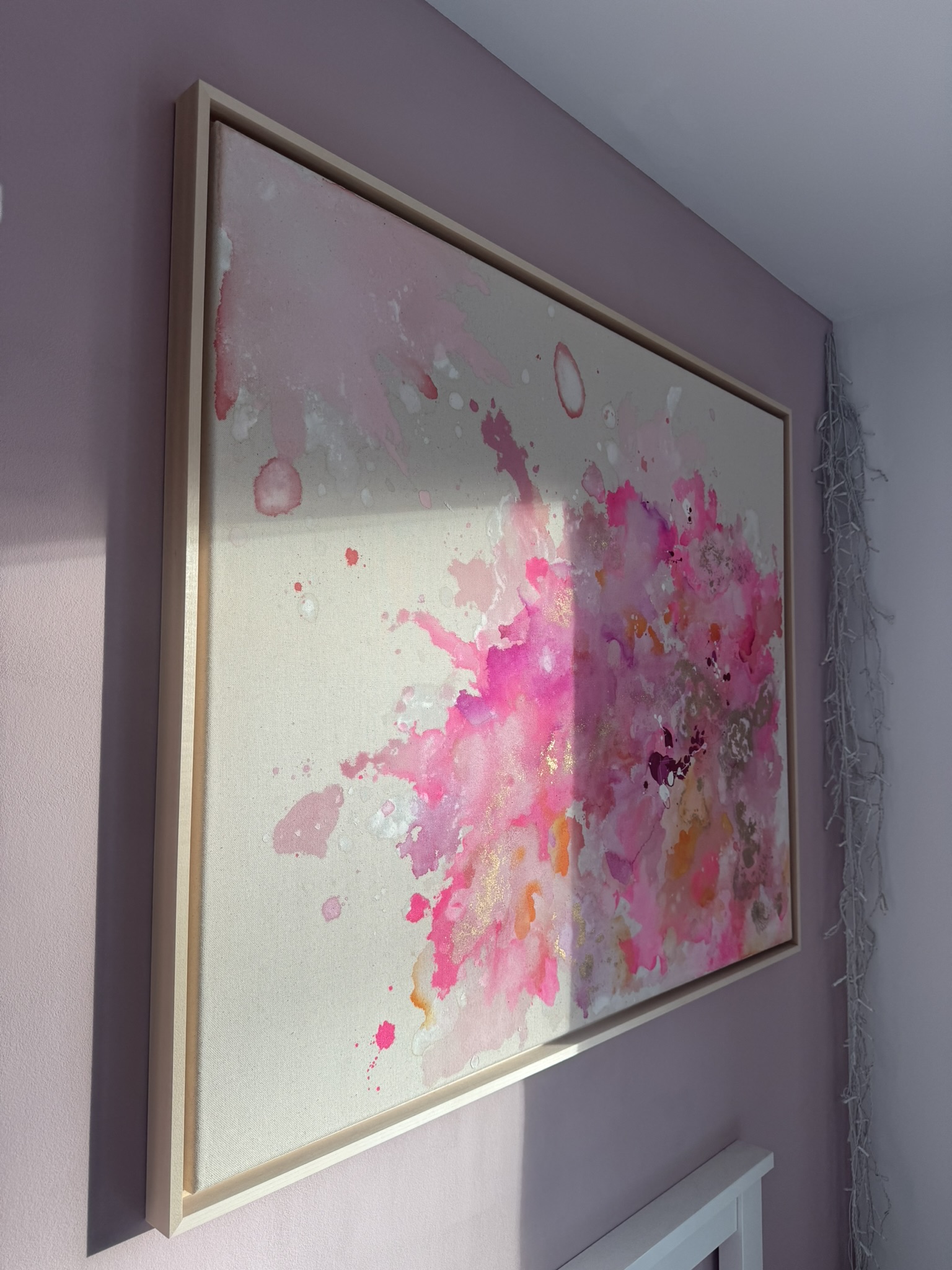 Bloom, 2026, Acryl und Gold auf roher Baumwollleinwand, Ansicht 13